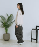 【U.S. POLO ASSN./ユーエスポロアッスン】Vネック リブライン 裏起毛 スウェットトレーナー