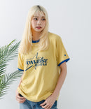 【CONVERSE/コンバース】ネップスラブ アーカイブロゴ リンガーTシャツ zo