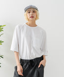 【SAVIER/サビアー】×【ZERO STAIN/ゼロステイン】コラボ ラグランスリーブ ポケット付 Tシャツ