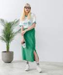 【CONVERSE/コンバース】ネップスラブ アーカイブロゴ リンガーTシャツ zo