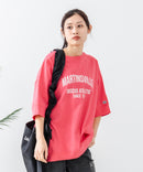 【DISCUS/ディスカス】ヘビーウェイトロゴBIGTシャツ 程よいルーズシルエット カジュアル zo