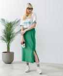 【CONVERSE/コンバース】ネップスラブ アーカイブロゴ リンガーTシャツ zo