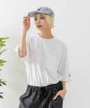 【SAVIER/サビアー】×【ZERO STAIN/ゼロステイン】コラボ ラグランスリーブ ポケット付 Tシャツ