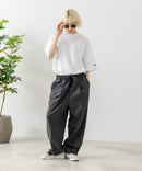 【SAVIER/サビアー】×【ZERO STAIN/ゼロステイン】コラボ Vガセット クルーネック Tシャツ