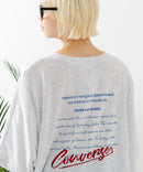 切り替えBIGシャツ【CONVERSE/コンバース】