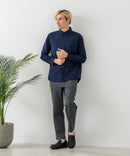 【BLUE STANDARD/ブルースタンダード】コットン100% オックスボタンダウンシャツ レギュラーシルエット ビズ オフィスカジュアル オンでもオフでも