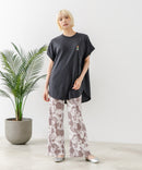 フレンチスリーブ ワンポイント刺繍Tシャツ【TeddyBear/テディベア】