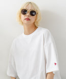 【SAVIER/サビアー】×【ZERO STAIN/ゼロステイン】コラボ Vガセット クルーネック Tシャツ