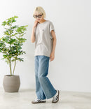 リラックスフィットワンポイント刺繍フレンチスリーブ Tシャツ 【U.S. POLO ASSN./ユーエスポロアッスン】