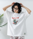 【DISCUS/ディスカス×Warner/ワーナー】グラフィックプリント半袖Tシャツ グレムリン zo