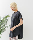 フレンチスリーブ ワンポイント刺繍Tシャツ【TeddyBear/テディベア】