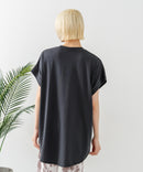 フレンチスリーブ ワンポイント刺繍Tシャツ【TeddyBear/テディベア】