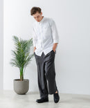 COOLMAXリネンミックス7分袖シャツ【BLUE STANDARD/ブルースタンダード