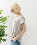 リラックスフィットワンポイント刺繍フレンチスリーブ Tシャツ 【U.S. POLO ASSN./ユーエスポロアッスン】