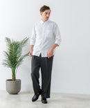 COOLMAXリネンミックス7分袖シャツ【BLUE STANDARD/ブルースタンダード