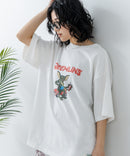 【DISCUS/ディスカス×Warner/ワーナー】グラフィックプリント半袖Tシャツ グレムリン zo