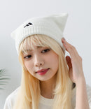 ネコミミ ニット キャップ ADIDAS