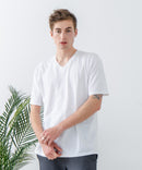 ZEROSTAIN Vネック Tシャツ 防汚 UVカット 汗染みの目立ちにくいTシャツ