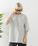 【SAVIER/サビアー】×【ZERO STAIN/ゼロステイン】コラボ ラグランスリーブ ポケット付 Tシャツ