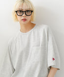 【SAVIER/サビアー】×【ZERO STAIN/ゼロステイン】コラボ ラグランスリーブ ポケット付 Tシャツ