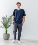 ZEROSTAIN キーネック Tシャツ 防汚 UVカット 汗染みの目立ちにくいTシャツ