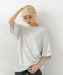 【SAVIER/サビアー】×【ZERO STAIN/ゼロステイン】コラボ Vガセット クルーネック Tシャツ
