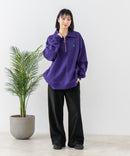 【(What it isNt)ART BY MARKGONZALES / (ワットイットイズント) アートバイ マークゴンザレス 】バックプリントハーフジップ