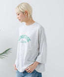 8分袖 切替 Tシャツ  CONVERSE コンバース