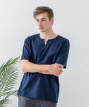 ZEROSTAIN キーネック Tシャツ 防汚 UVカット 汗染みの目立ちにくいTシャツ