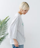 8分袖 切替 Tシャツ  CONVERSE コンバース