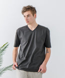 ZEROSTAIN Vネック Tシャツ 防汚 UVカット 汗染みの目立ちにくいTシャツ