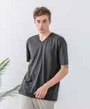 ZEROSTAIN Vネック Tシャツ 防汚 UVカット 汗染みの目立ちにくいTシャツ