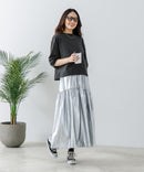 【汗染みの目立ちにくいTシャツ ZEROSTAIN/ゼロステイン】バルーン袖Tシャツ レディース 撥水・汗染み防止 多機能Tシャツ zo