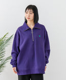 【(What it isNt)ART BY MARKGONZALES / (ワットイットイズント) アートバイ マークゴンザレス 】バックプリントハーフジップ