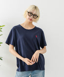 ブランドロゴワンポイント刺繍Tシャツ【U.S. POLO ASSN./ユーエスポロアッスン】
