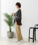 【C-FORT POINT/フォートポイント】裏毛 リメイク風 スウェットトレーナー