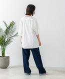 【CONVERSE/コンバース】×【TOM AND JERRY/トムとジェリー】ブランドロゴ 刺繍 オーバーサイズ Tシャツzo