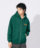 THRASHER スラッシャー 裏起毛 胸刺繍 フード刺繍 フルジップフーディー ジップパーカー