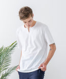 ZEROSTAIN キーネック Tシャツ 防汚 UVカット 汗染みの目立ちにくいTシャツ