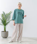 8分袖 切替 Tシャツ  CONVERSE コンバース