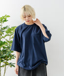 【SAVIER/サビアー】×【ZERO STAIN/ゼロステイン】コラボ ラグランスリーブ ポケット付 Tシャツ