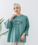 8分袖 切替 Tシャツ  CONVERSE コンバース