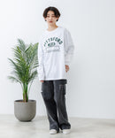 【Champion/チャンピオン】USAコットン100% プリントロンT zo