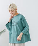 8分袖 切替 Tシャツ  CONVERSE コンバース