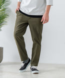 快適!スーパーストレッチイージーパンツ イージーケア 接触冷感 前開き ウエストゴム UVカット【Blue Standard:ブルースタンダード】