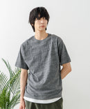 USAコットン ワッペンロゴ刺繍 無地 クルーネック半袖Tシャツ レディース メンズ【DISCUS/ディスカス】