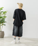 【SAVIER/サビアー】×【ZERO STAIN/ゼロステイン】コラボ Vガセット クルーネック Tシャツ