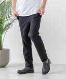 快適!スーパーストレッチイージーパンツ イージーケア 接触冷感 前開き ウエストゴム UVカット【Blue Standard:ブルースタンダード】