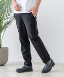 快適!スーパーストレッチイージーパンツ イージーケア 接触冷感 前開き ウエストゴム UVカット【Blue Standard:ブルースタンダード】