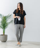 【汗染みの目立ちにくいTシャツ ZEROSTAIN/ゼロステイン】ロールカフラウンドヘムTシャツ レディース 汗染み防止 撥水加工 多機能 zo